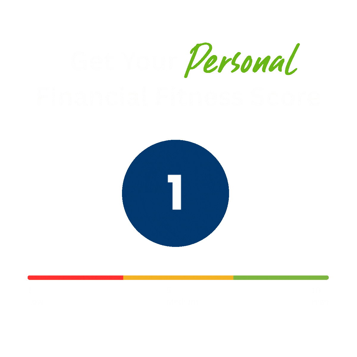 Financial Fitness Score Animation